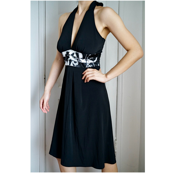 Teeze Me | Dresses | Black Halter Dress | Poshmark